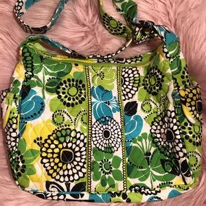 Vera Bradley Lime’s Up Large Crossbody Bag
